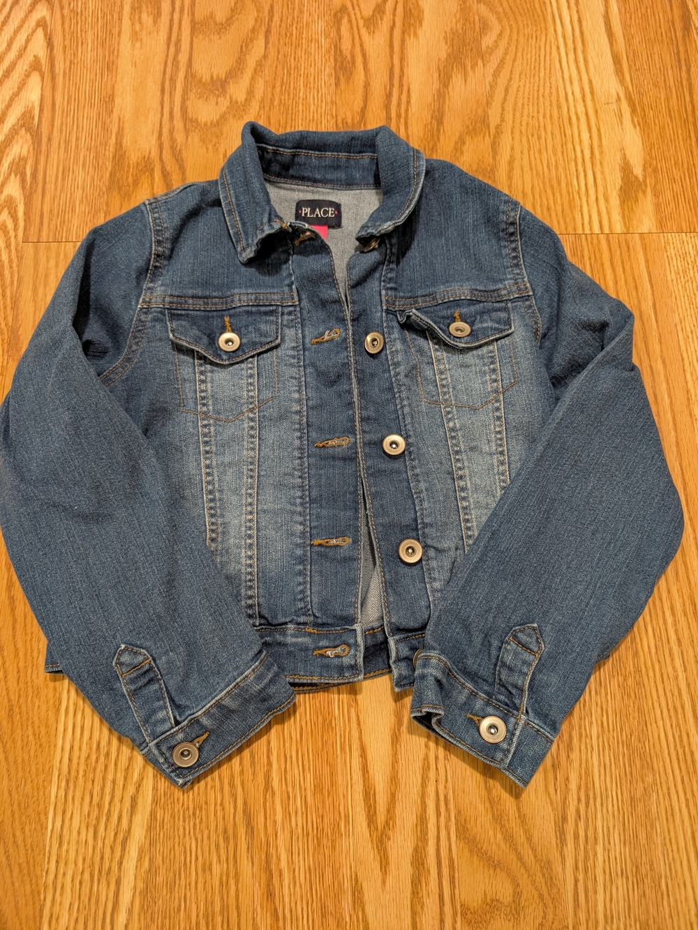 The Childrens Place Girls' Denim Jacket - 7/8